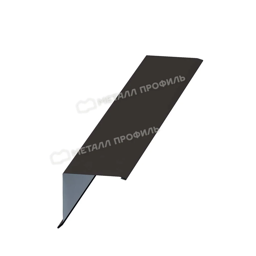 Планка торцевая Металл Профиль 135x145x2000 Puretan 0,5