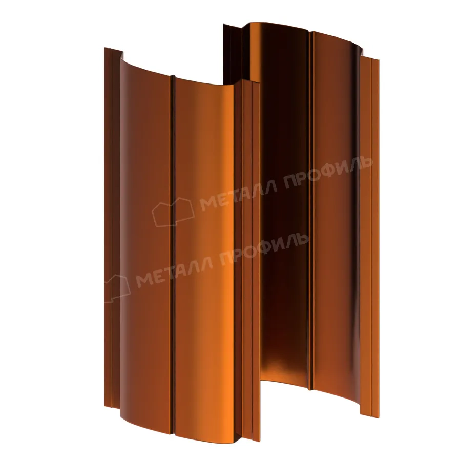 Штакетник Металл Профиль Круглый Ellipse Agneta 0,5