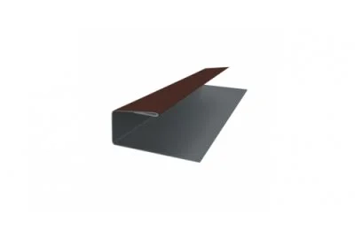 J-Профиль Grand Line 12 мм Rooftop Matte (Стальной бархат) 0,5 J-Профиль Grand Line 12 мм Rooftop Matte (Стальной бархат) 0,5