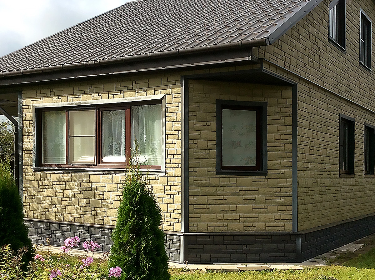 Утепление фасада, монтаж фасадной плитки