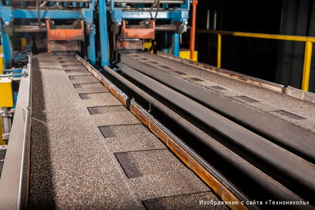 Раскрой мягкой черепицы