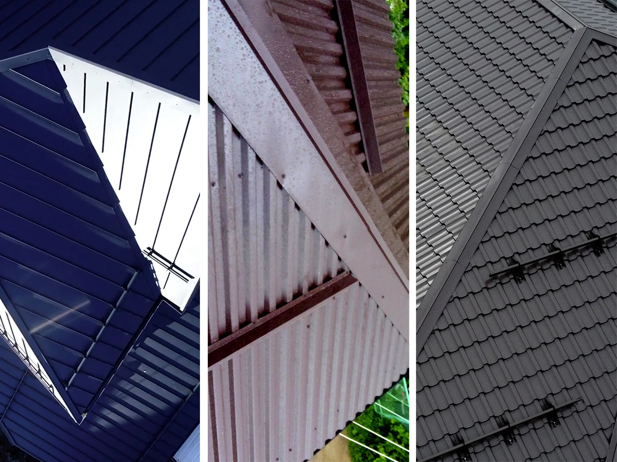 Покрытия металлической кровли