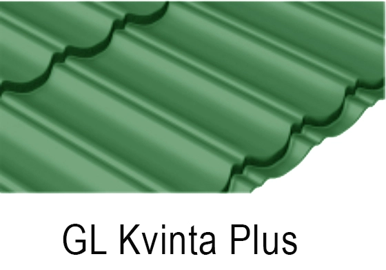 Металлочерепица профиль Kvinta Plus Металлочерепица профиль Kvinta Plus