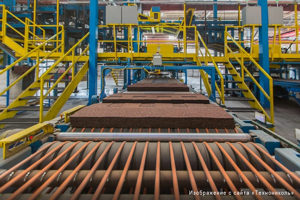 Производство битумной черепицы