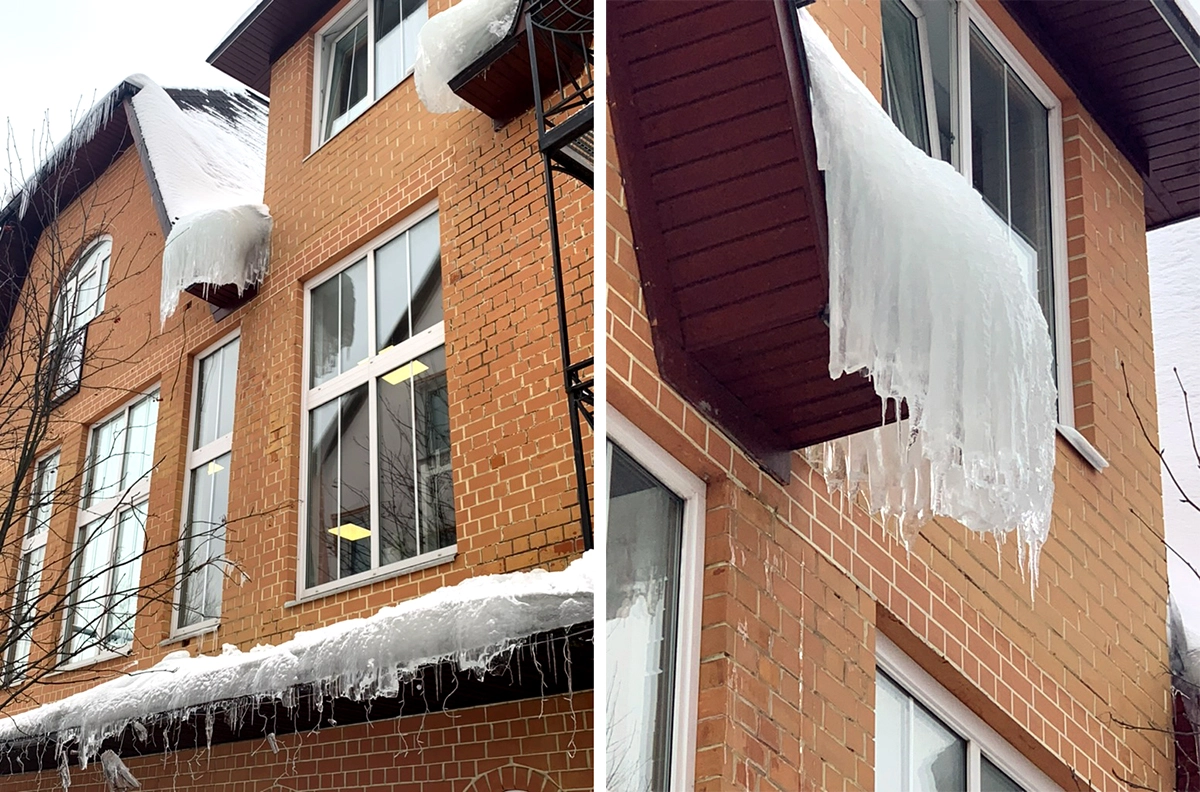 Гигантские сосульки