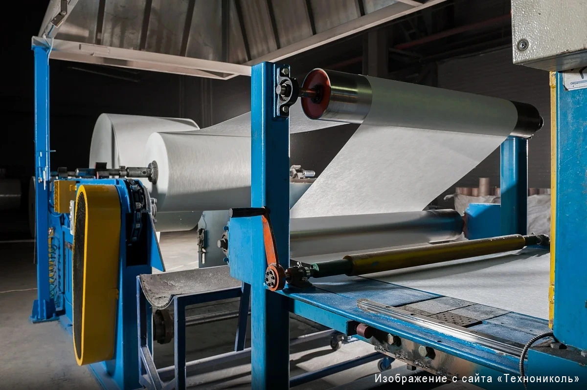 Основа битумной плитки — стеклохолст