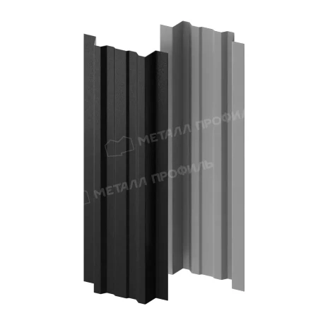 Прямоугольный Lane Viking 0,45 RAL 9005 прямой