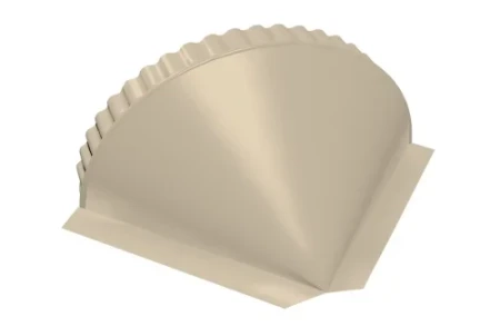 Заглушка конусная Grand Line 0,45 Полиэстер цвет RAL 1015