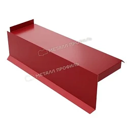 Планка сегментная торцевая левая Металл Профиль 400 мм Purman 0,5