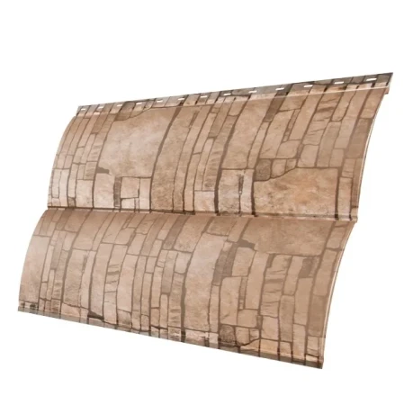 Металлосайдинг Grand Line Блок-хаус 0,45 Print Elite   фото