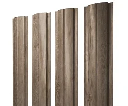 Штакетник Grand Line Полукруглый Slim Print Elite 0,45 прямой