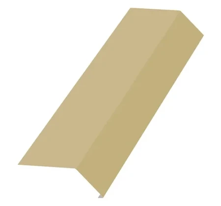 Планка карнизная Металл Профиль 100x69x2000 0,45 Полиэстер цвет RAL 1014 Планка карнизная Металл Профиль 100x69x2000 0,45 Полиэстер цвет RAL 1014