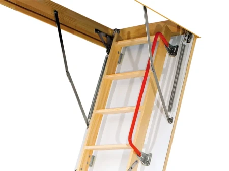 Боковой металлический поручень LXH 75см для чердачных лестниц Fakro   фото