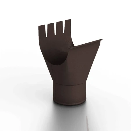 Воронка желоба выпускная d-125x100 мм Металл Профиль FORAMINA FREEZE Valori двухсторонний 0,6   фото