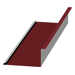 Планка примыкания нижняя Металл Профиль 250x122x2000 Полиэстер 0,45