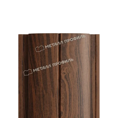 Круглый Ellipse Ecosteel Matt 0,5 Мореный дуб