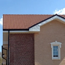 Монтаж кровли из натуральной черепицы фото