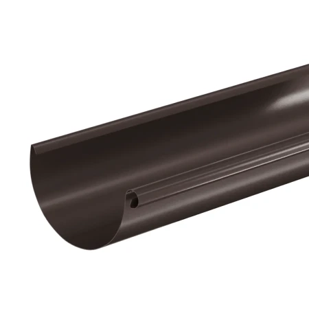 Желоб водосточный d-125 мм 3 м Aquasystem Comfort Полиэстер 0,55 RR 32