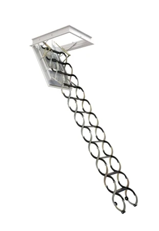 Чердачная люк-лестница Oman Ножничная противопожарная Nozycowe PP   фото