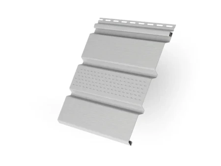 Виниловый софит Grand Line T4 Классика с частичной перфорацией белый Виниловый софит Grand Line T4 Классика с частичной перфорацией белый