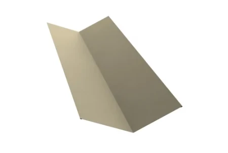 Планка ендовы верхней Grand Line 145x145 0,5 Satin цвет RAL 1015 Планка ендовы верхней Grand Line 145x145 0,5 Satin цвет RAL 1015