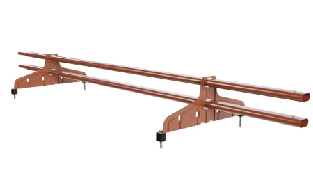 Трубчатый Русский Рубеж 1 м RAL 8004