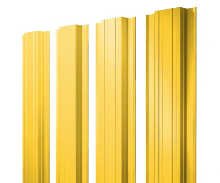 Прямоугольный Полиэстер 0,45 RAL 1018 прямой