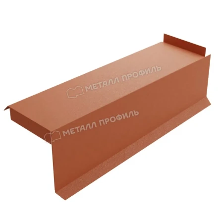 Планка сегментная торцевая правая Металл Профиль 350 мм 0,5 VikingMP E цвет RAL 8004