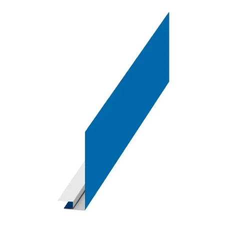 Планка карнизного свеса сложная  Металл Профиль 250x50x3000 0,45 Полиэстер цвет RAL 5015