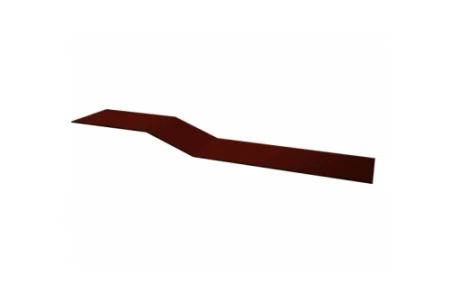 Планка крепежная фальц Grand Line 0,5 Pural Matt цвет RR 29 Планка крепежная фальц Grand Line 0,5 Pural Matt цвет RR 29