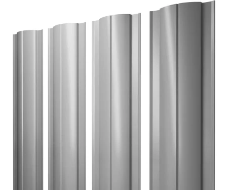 Круглый Полиэстер 0,45 RAL 9006 прямой