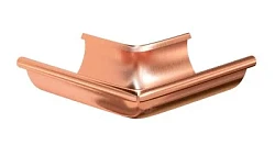 Угол желоба внешний d-125 мм 90° Aquasystem Элит 0,6