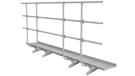 с ограждением для фальцевой кровли 3 м 