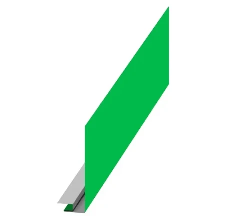 Планка карнизного свеса сложная  Металл Профиль 250x50x2000 0,5 Norman цвет RAL 6018