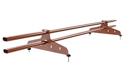 Снегозадержатель Borge New Line трубчатый 20x40 мм 2 опоры 1,5 м