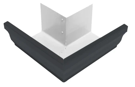 Угол желоба наружный 90 гр. Grand Line Vortex Полиэстер 0,45 RAL 7024