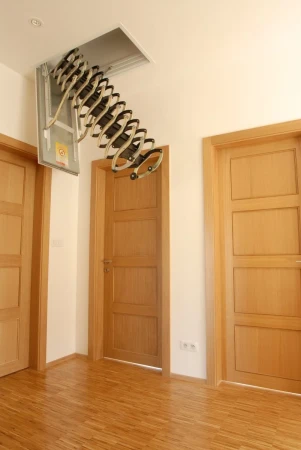 Чердачная люк-лестница Oman Ножничная Nozycowe Lux   фото