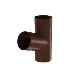 Тройник трубы d-90 мм Аквасистем Премиум PU Matt 0,6