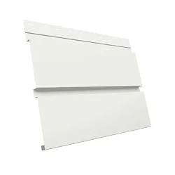 Металлосайдинг Grand Line Квадро Брус 0,45 Drap