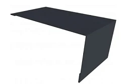 Планка мансардная Grand Line 80x20 Velur 0,5 Планка мансардная Grand Line 80x20 Velur 0,5