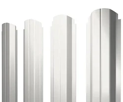 Штакетник Grand Line П-образный Satin 0,5 фигурный