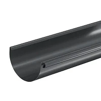 Желоб водосточный d-125 мм 3 м Аквасистем Комфорт Полиэстер 0,55 RAL 7024