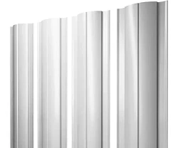 Штакетник Grand Line Полукруглый Slim Полиэстер 0,45 прямой