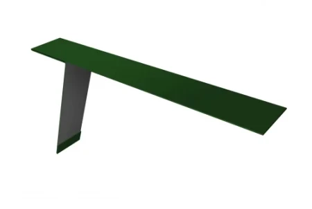 Планка карнизная фальц Grand Line 130x80 0,45 Полиэстер цвет RAL 6002