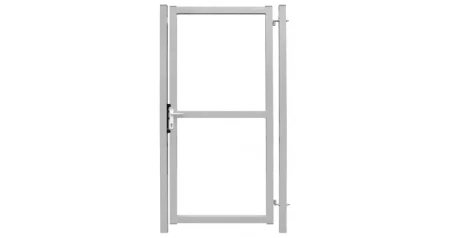 Калитка Grand Line Colority Zinc Lock 2,0х1 м RAL 7040