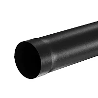 Труба круглая водосточная d-100 мм 3 м Аквасистем Премиум PU Matt 0,6 RAL 9005