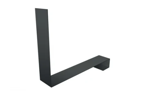 Планка примыкание нижнее к трубе фальц Grand Line 0,45 Полиэстер цвет RAL 7005