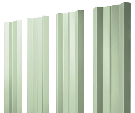 М-образный Satin 0,5 RAL 6019 прямой