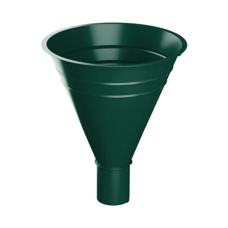 Воронка водосборная d-300x100 мм Металл Профиль FORAMINA PUR Purman двухсторонний 0,5 RAL 6005