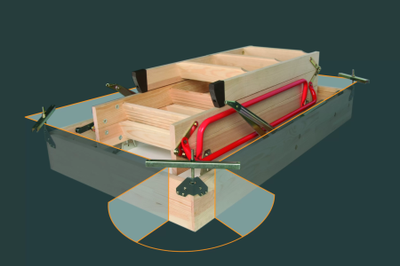 Монтажный комплект LXK для чердачных лестниц Fakro   фото